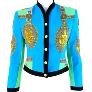 Gorgeous Vintage Runway Versace Baroque Jacket
